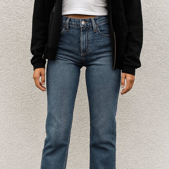 Universal Threads Mid Rise 80's Slim Button Front Jeans Size 6 NWT - Picture 1 of 10